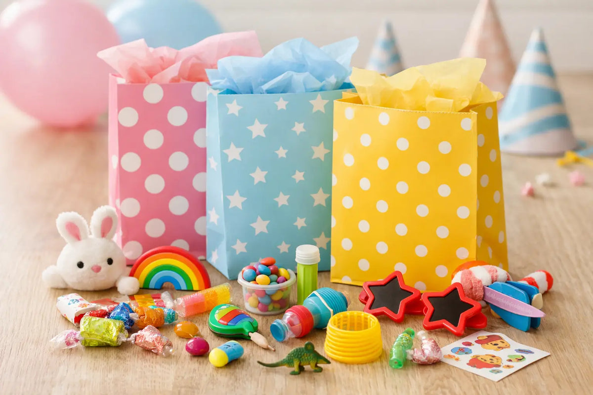 10 Ideas for What to Put in a Children's Party Bag