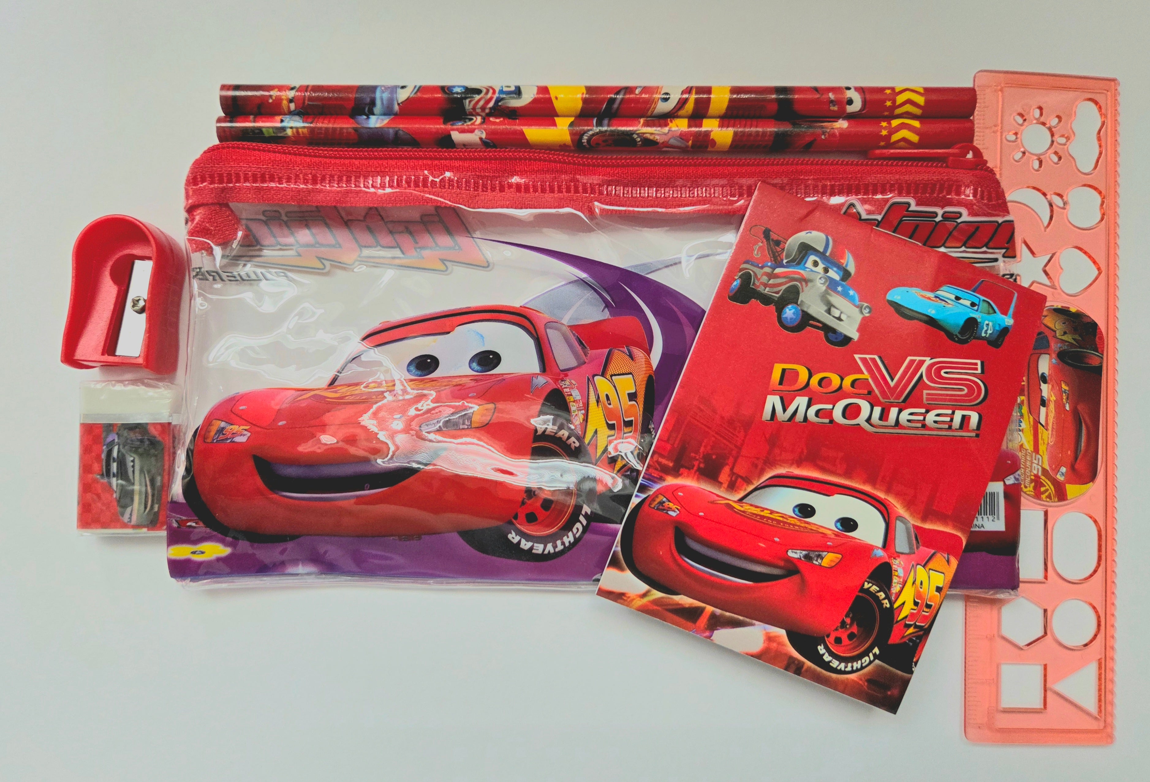 Cars Lightning McQueen Stationery Set