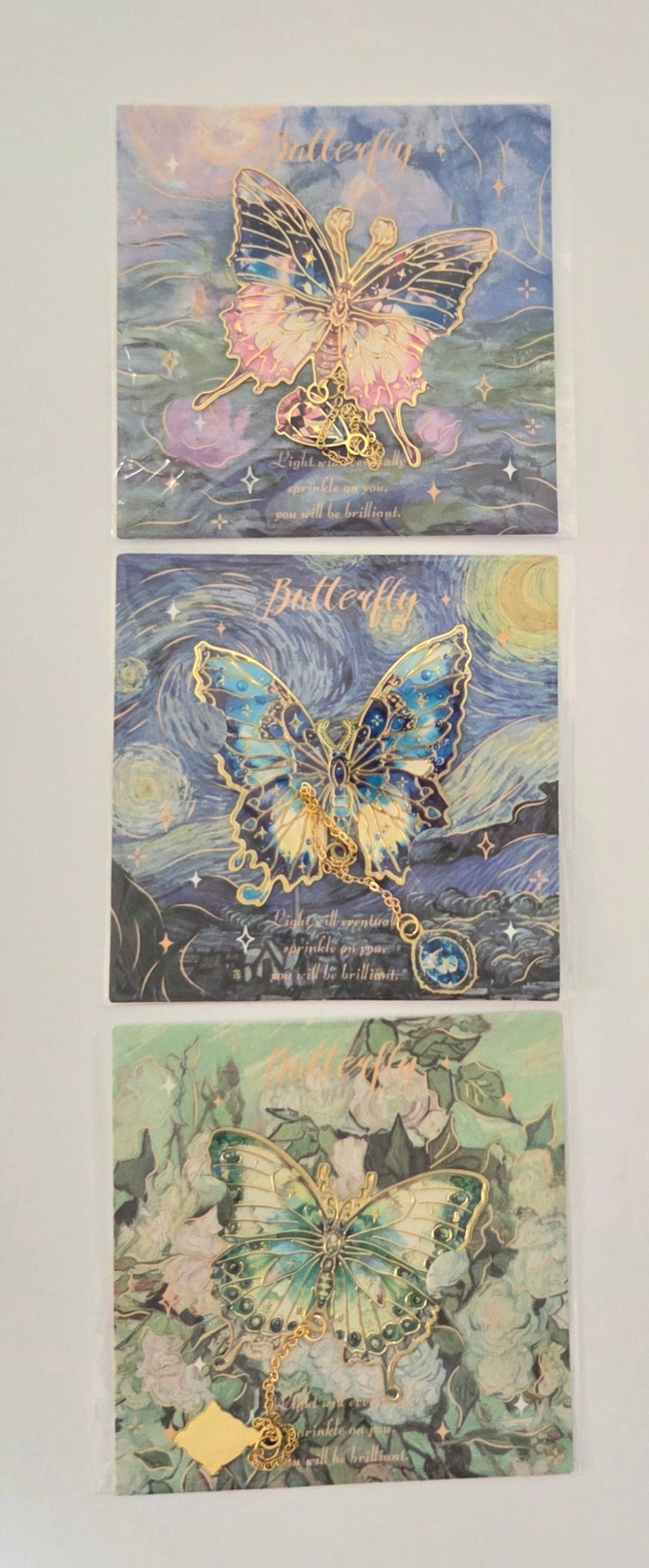 Butterfly Tassel Bookmarks – 1pc. Random pick
