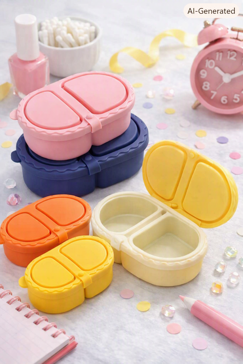 Silicone Snack Container – Yellow