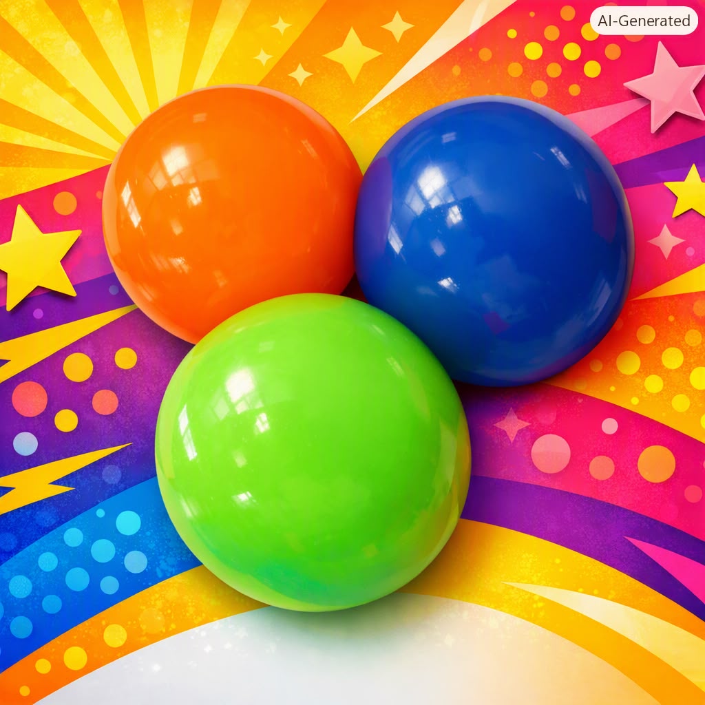High Shine Squishy Ball