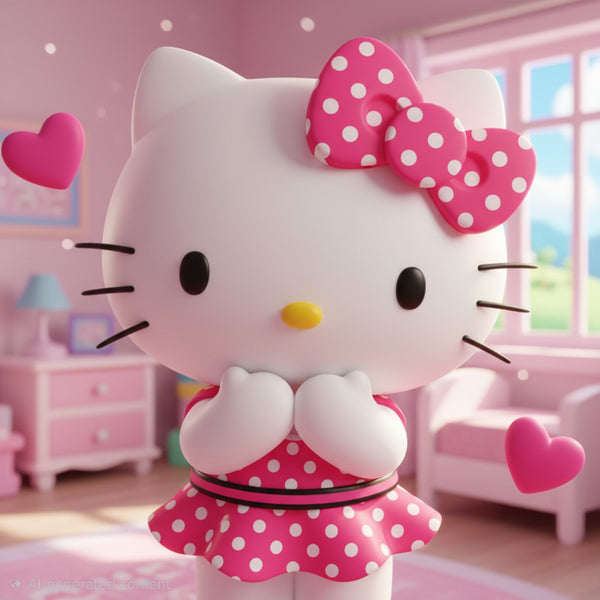 Hello Kitty 2 cushion Covers – Pink