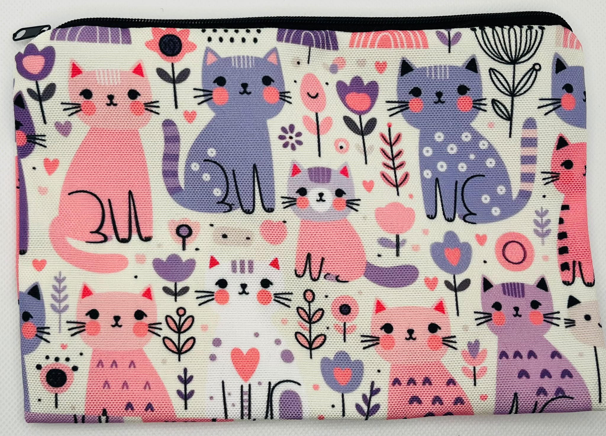 Cute Cat Cosmetic Bag