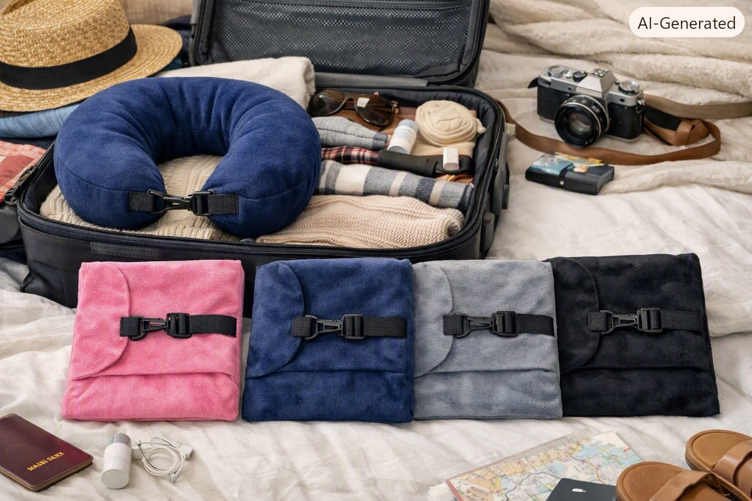Travel Pillow Storage