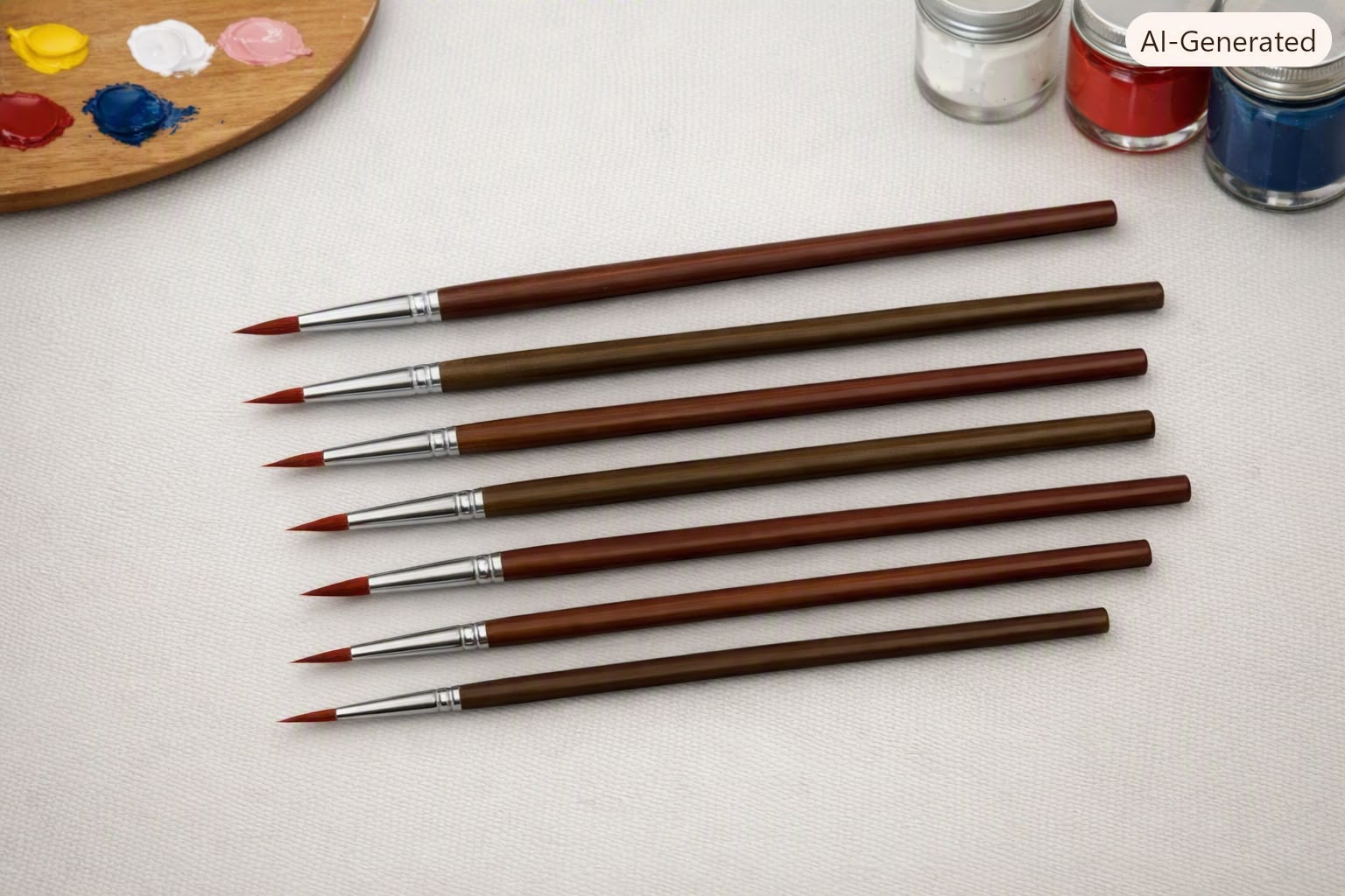 Fine Line Art Brushes – 1pc