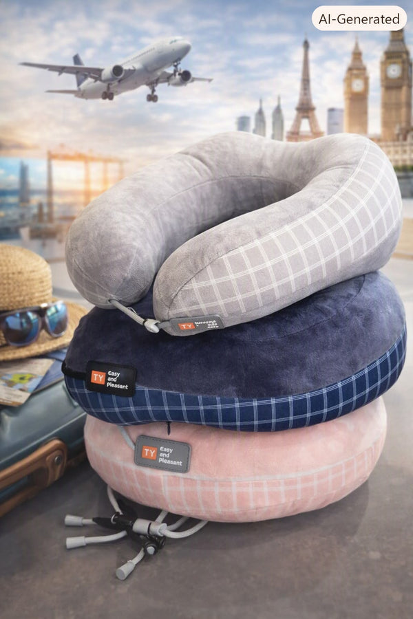 Portable U-Shaped Neck Pillow