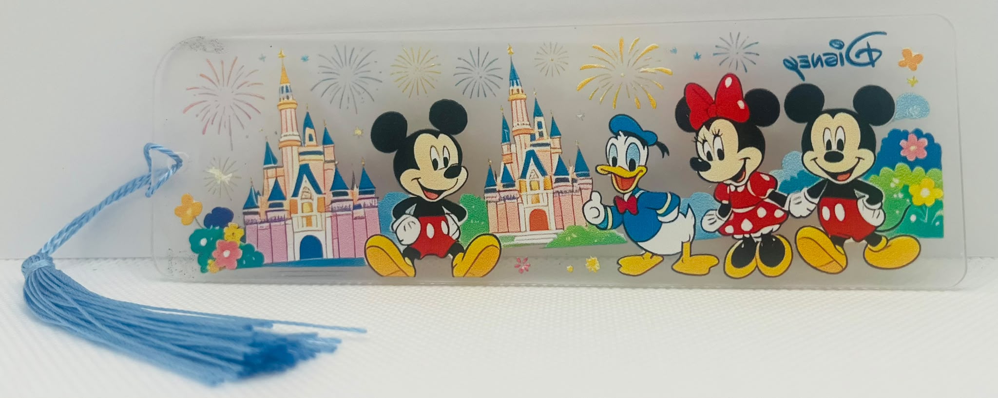 Mickey and Minnie Acrylic Bookmark