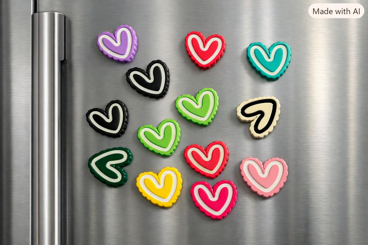 Heart Shaped Magnets