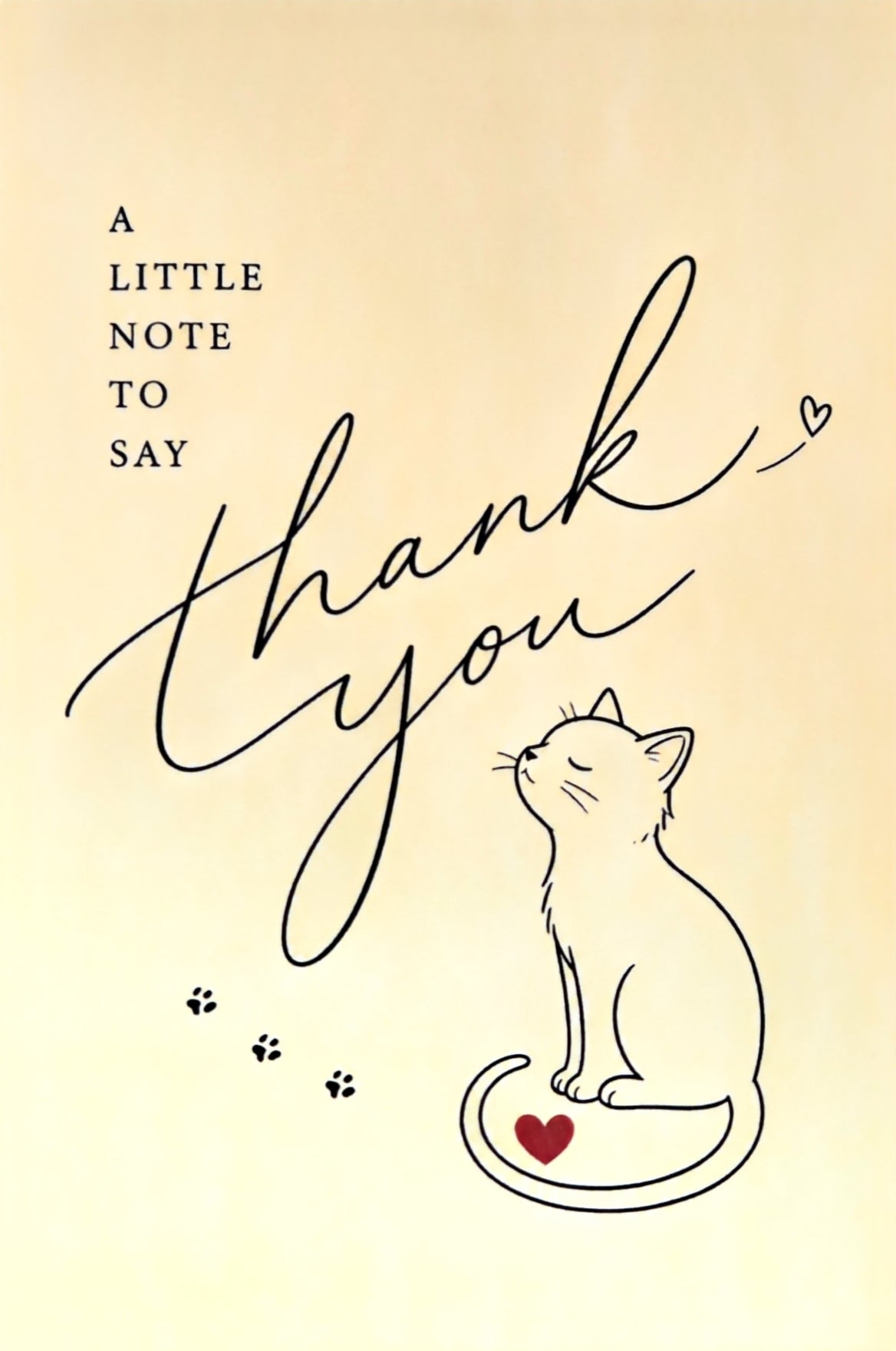 Thank You Card –