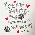 Father’s Day Love Card From the Dog – 1pc
