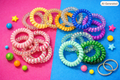 Round Shaped Phone Cord Headbands