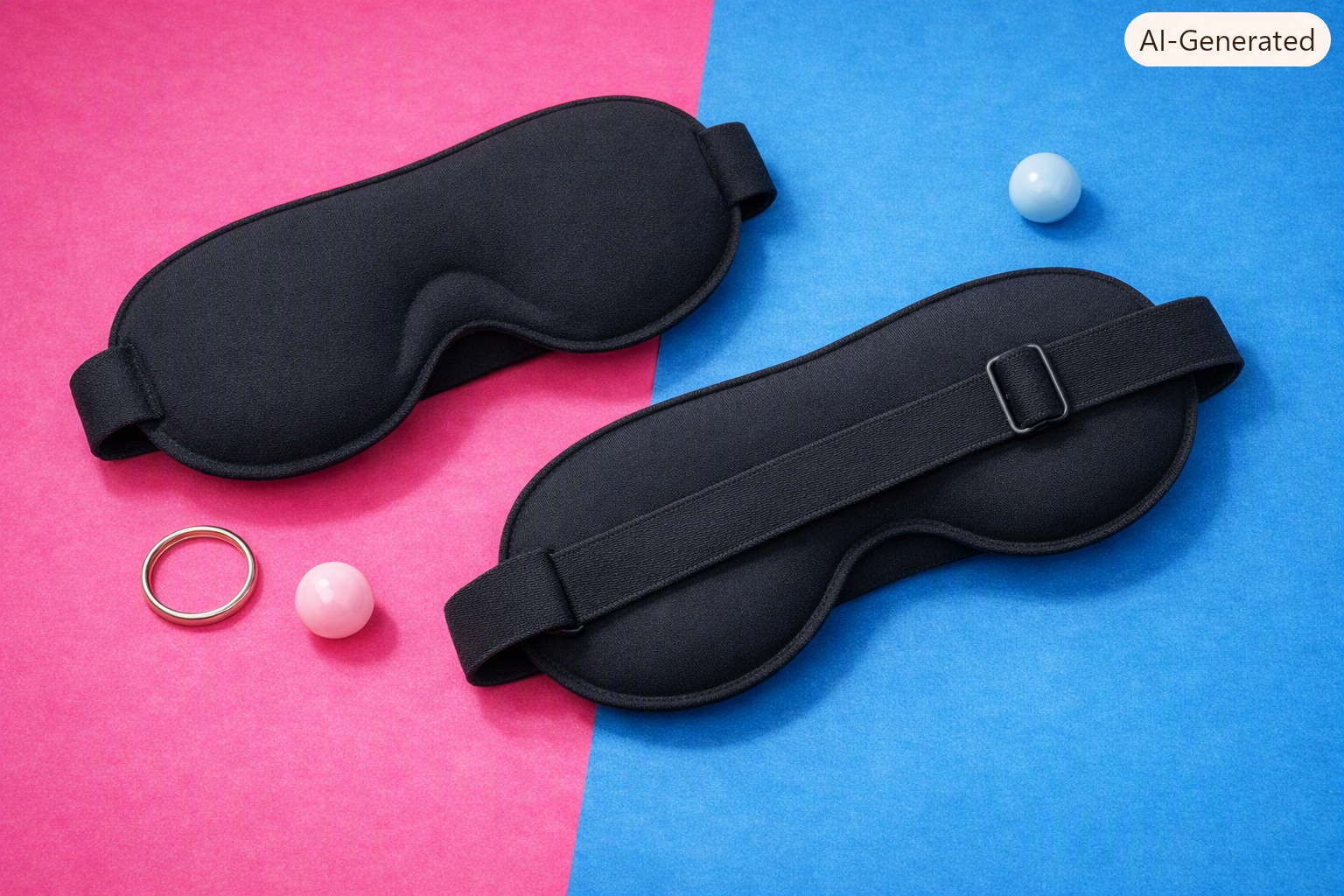 Ultra-Soft 3D Sleep Mask – Black