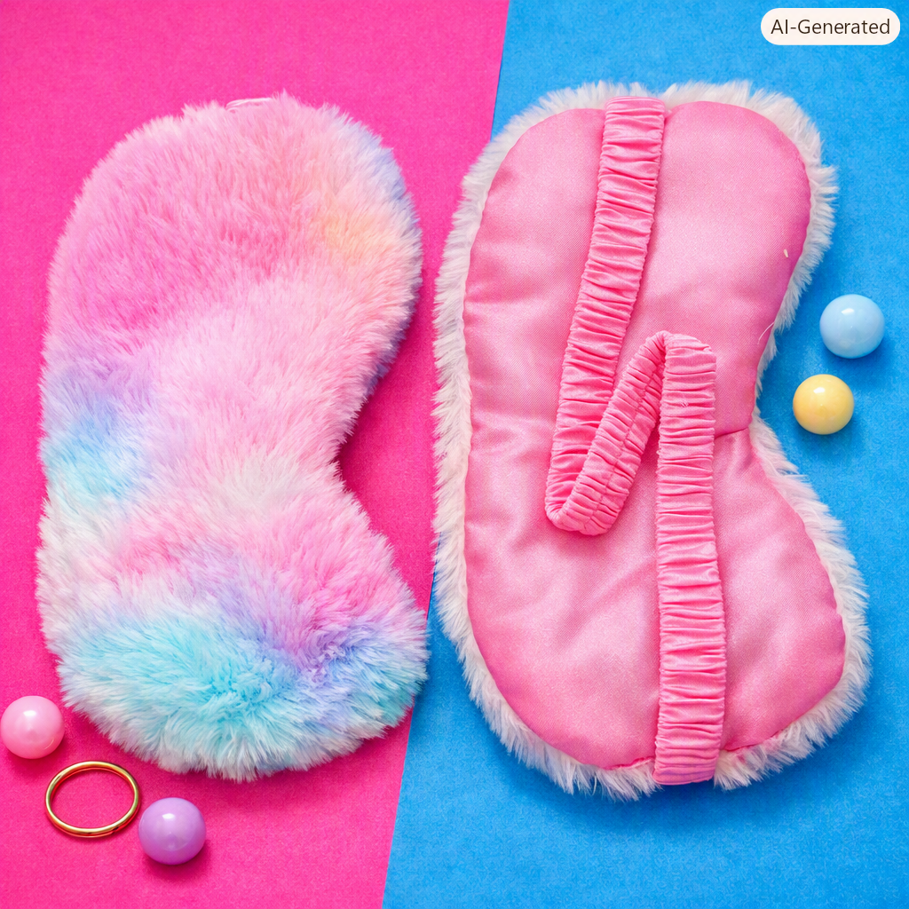 1 Colour Sleep Mask Set – Random pick