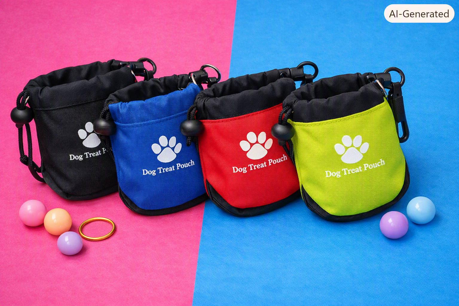 Dog Treat Training Pouch – Green