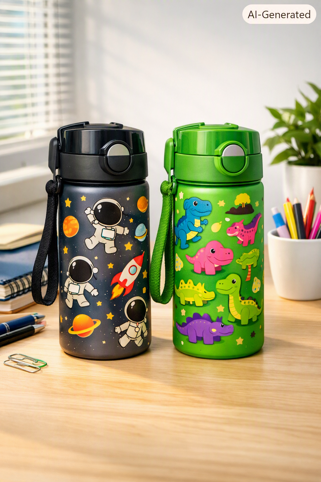 3D Matte Sports Water Bottle 560ml