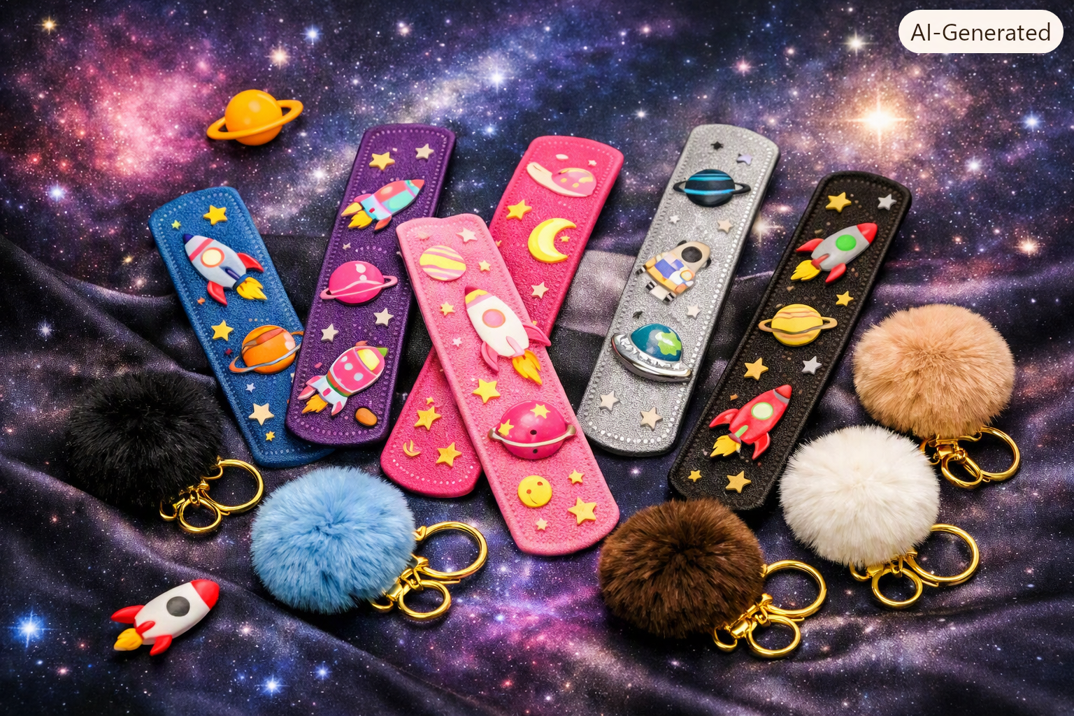 Space Slap Bracelet Set – 1pc random pick