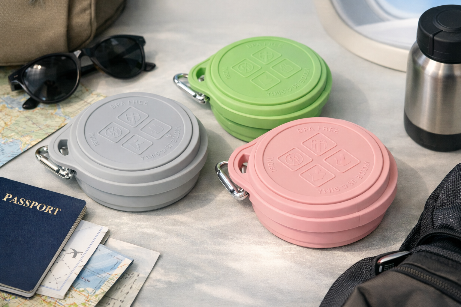 Silicone Foldable Water Cup