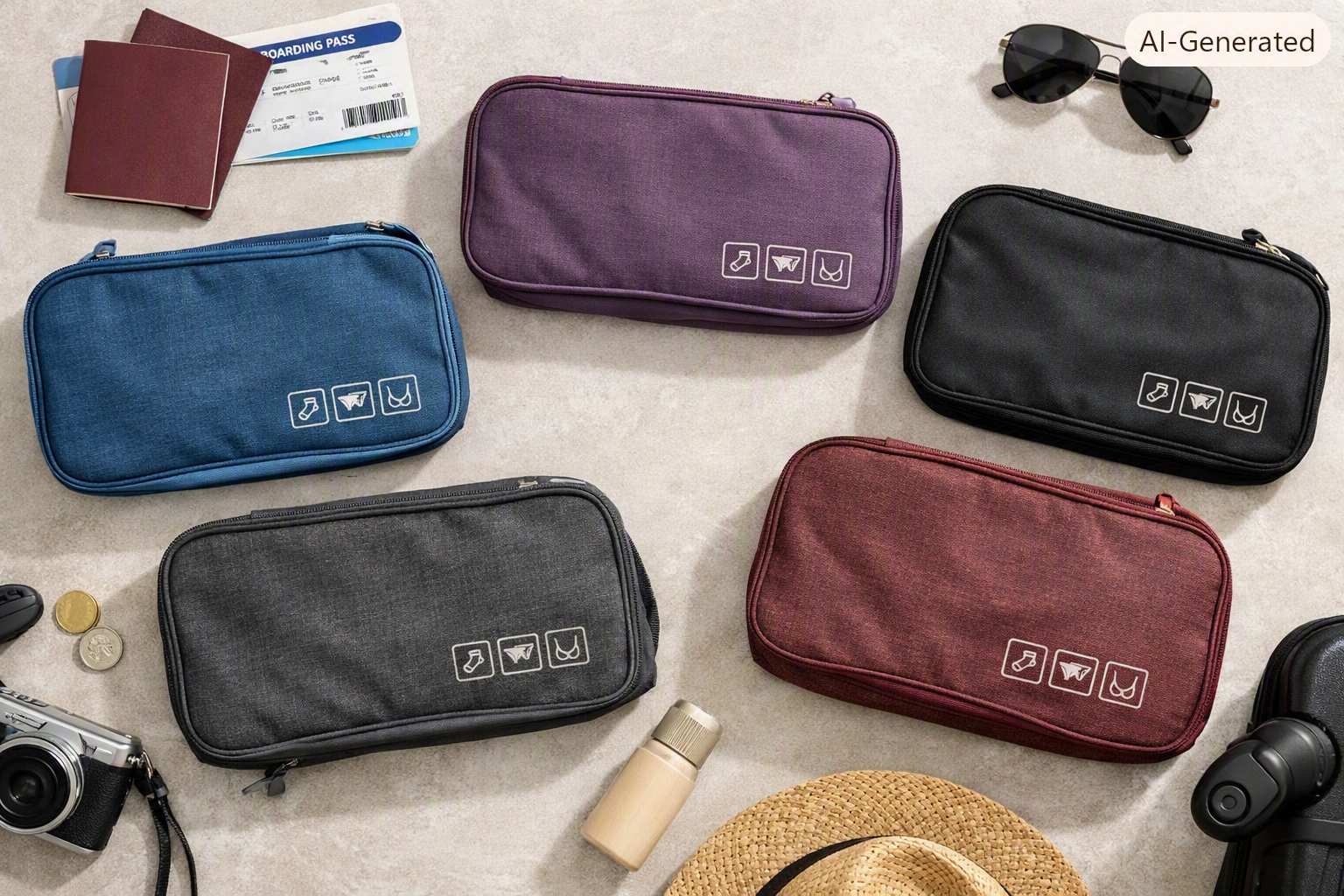 Travel clothing Organiser