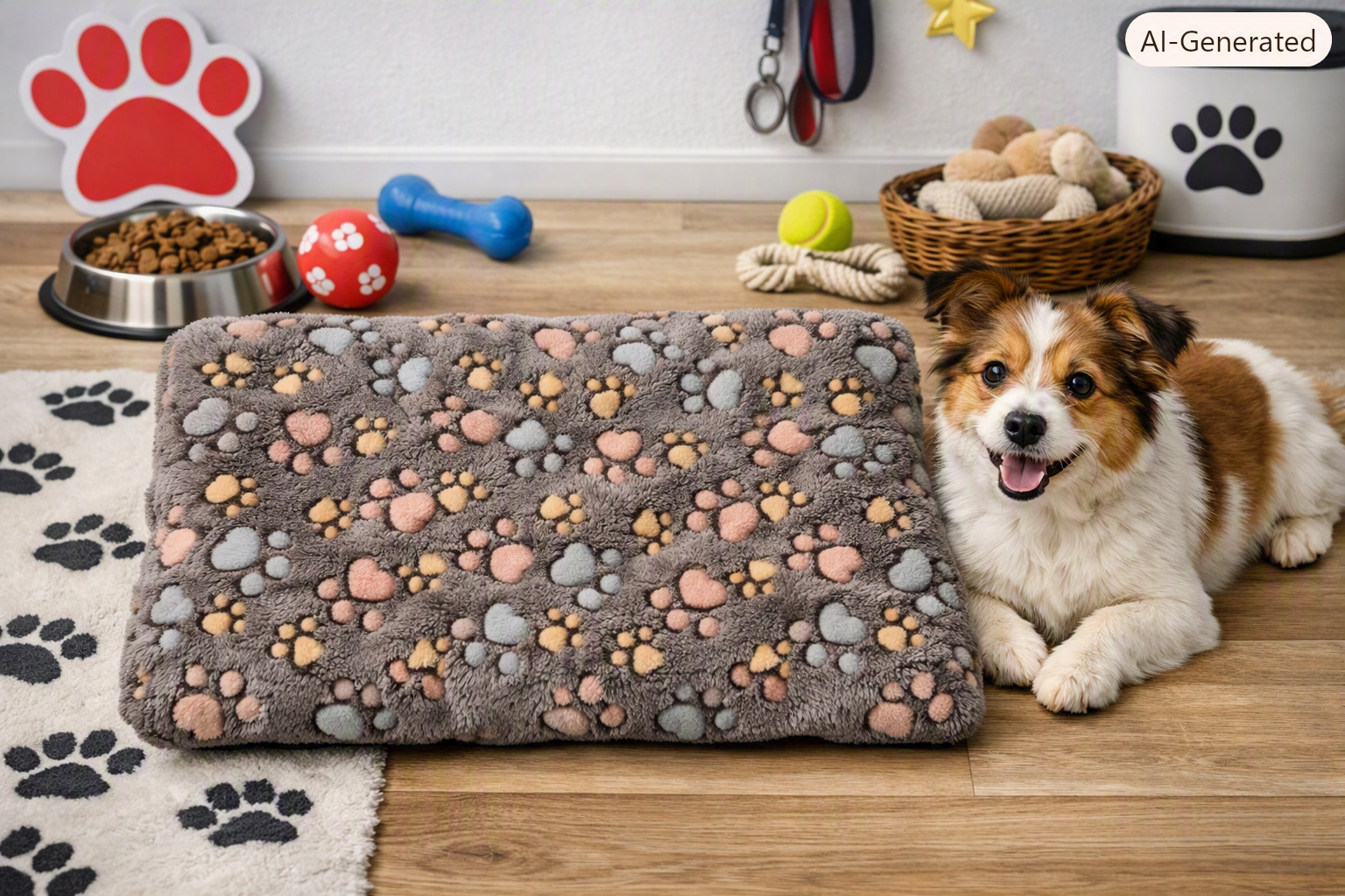 Thick Soft Pet Mat – S Dark Coffee. 32x25cms