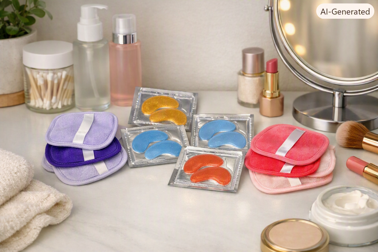 Gel Eye Pads – 10 Pack (5 Pairs) Random Colour