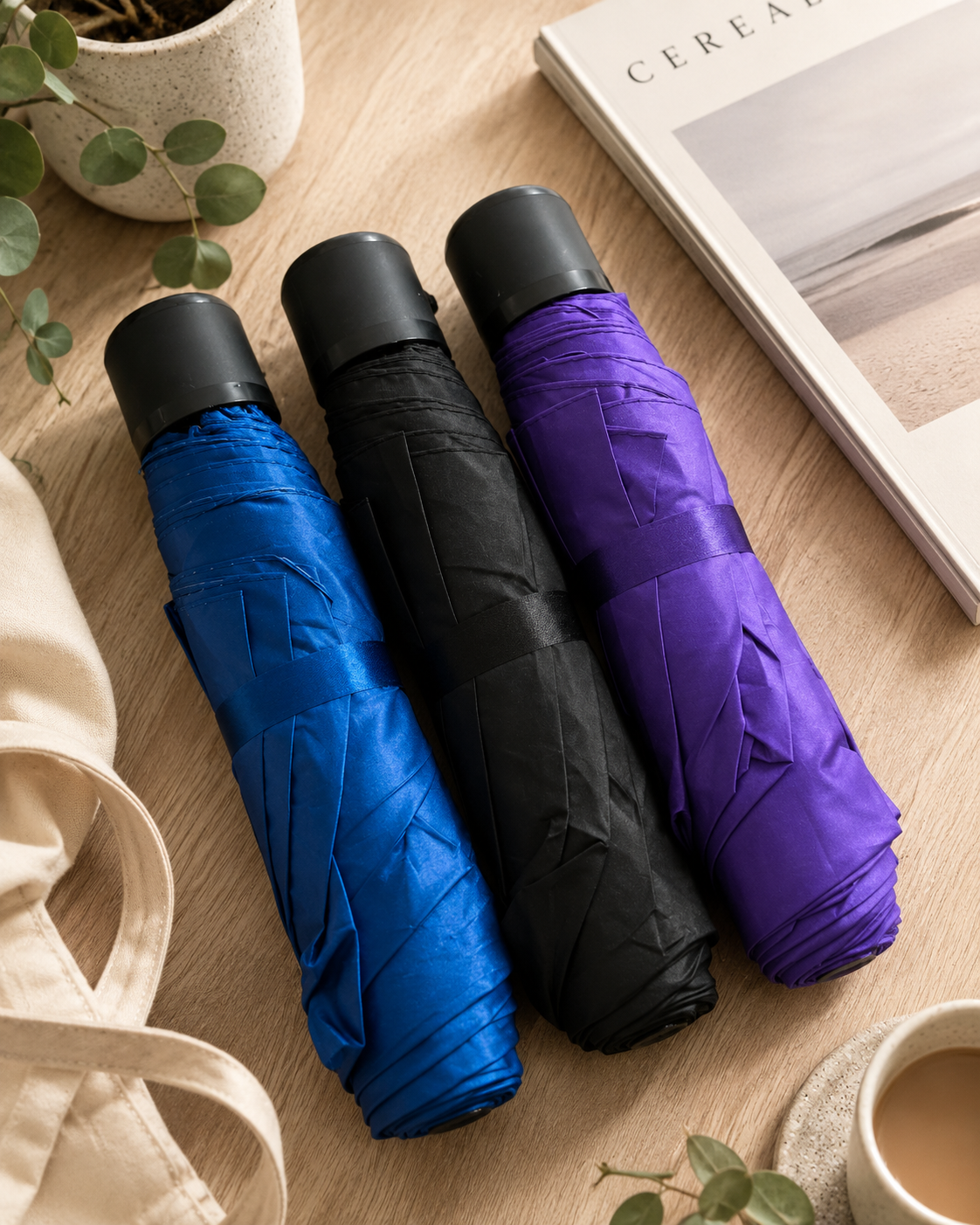 Taylor and Ward Folding Umbrella. 1pc. Random colour Pick