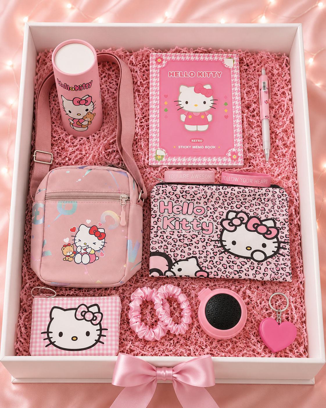 Hello Kitty Looking Good Box gift set contents