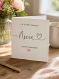 Happy Birthday Niece Card