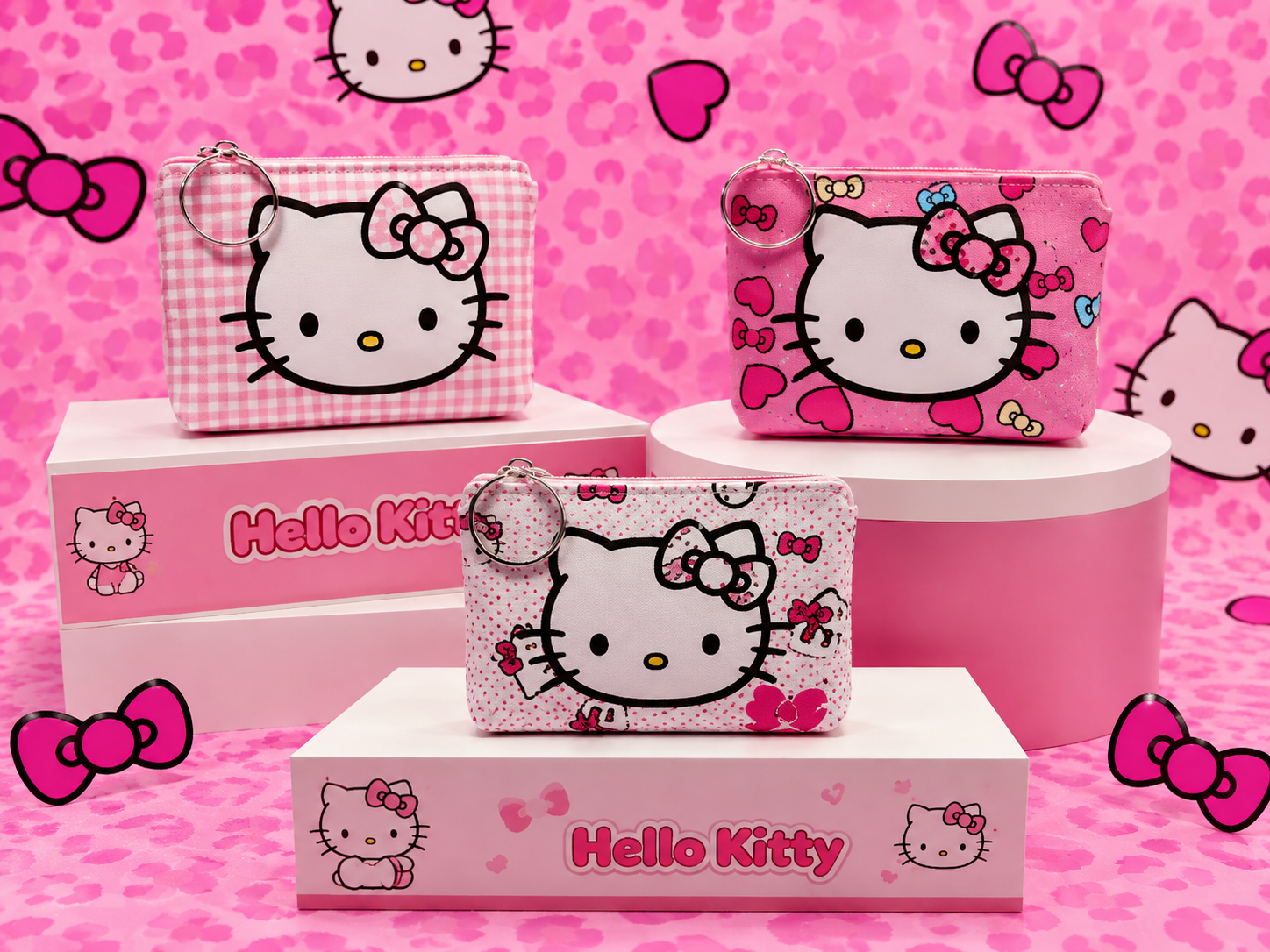 Sanrio Kawaii Coin Purse – Kitty Pink