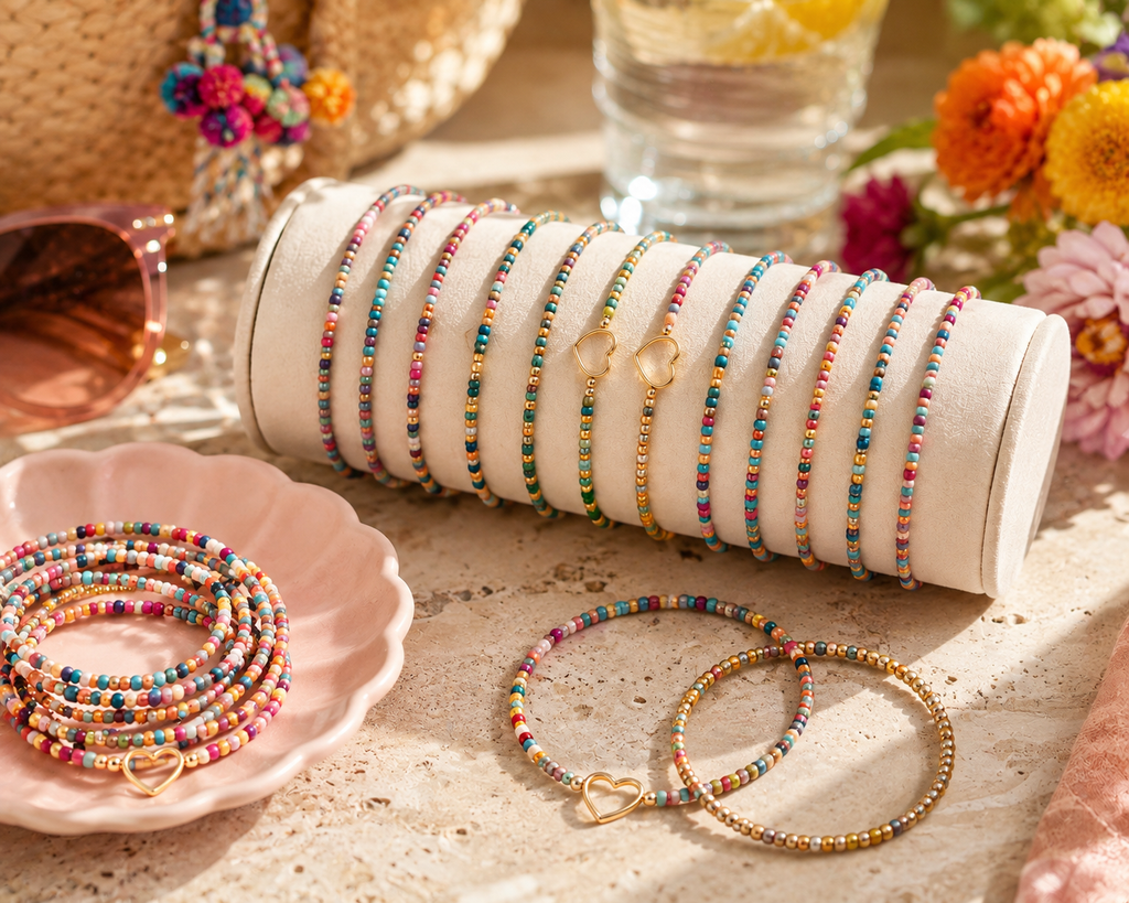 Beaded Bracelet Collection.