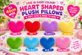 Heart Shaped Plush Pillow. 40cms