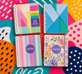 A6 Spiral Notebook with Sticky Tabs – Random Pick