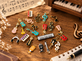 Musical Enamel Charm 20pcs Set 1