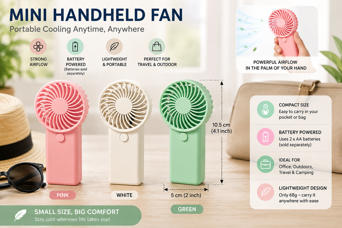 Mini Handheld Fan