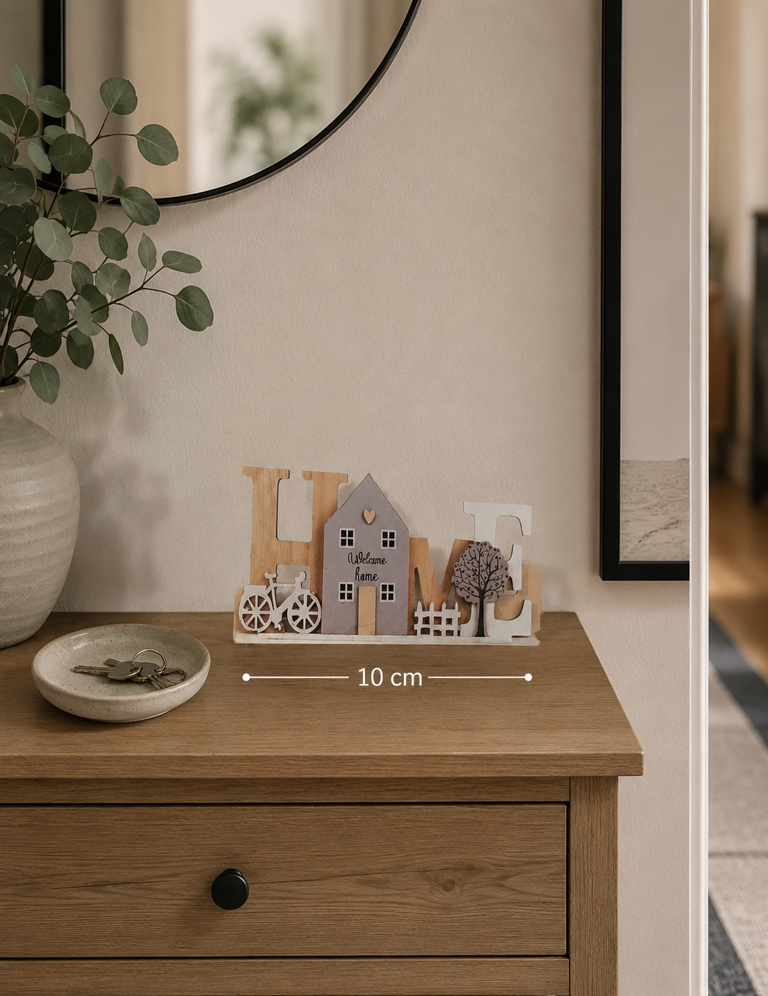 Welcome Home Wooden Sign