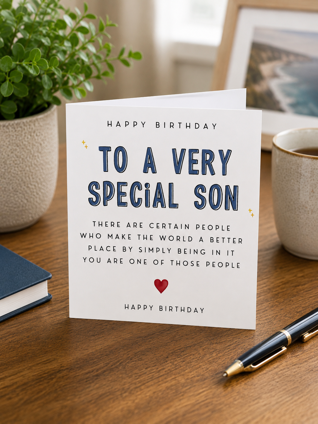 Happy Birthday to a Very Special Son Card