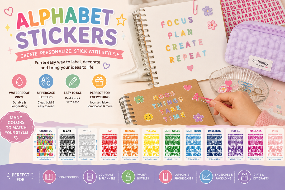 Alphabet Stickers
