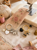 Sewing Machine Tailor Keychain – Black