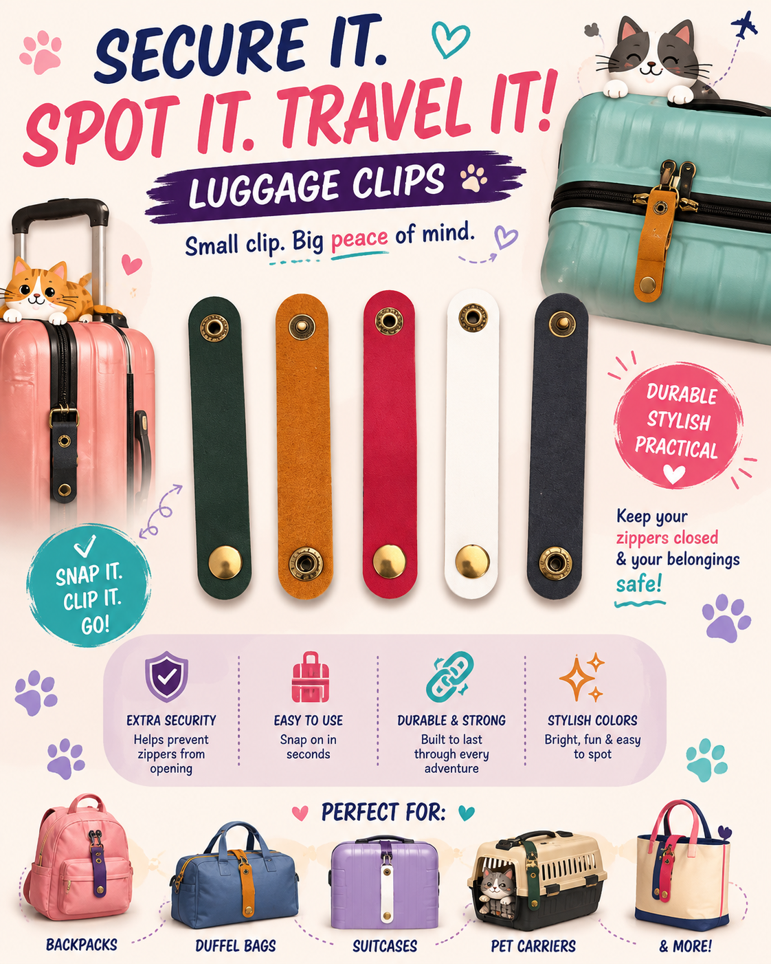 Luggage Clips