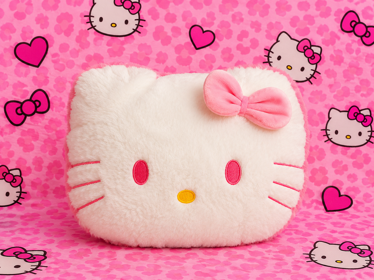 Hello Kitty Car Headrest Cushion – Pink