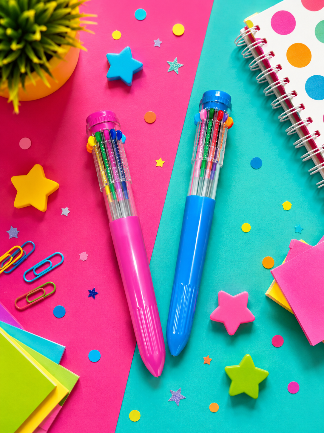 10 colours-in-1 Multicolour Pen