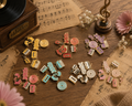 Musical Enamel Charm Set. 7pc