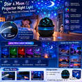Star & Moon Projector Night Light